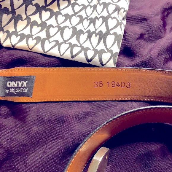 Brighton men’s/women’s real leather buckle - Picture 5 of 6